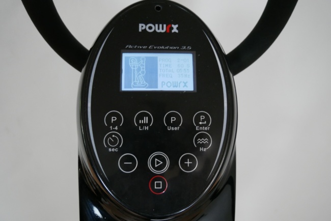 Powrx vibrationsplatte test computer