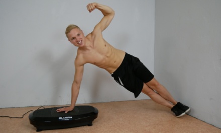 Bluefin Vibrationsplatte – Nie mehr beim Training blau machen