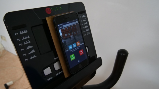 AsViva r7 Liegeergometer computer